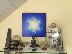 Blau strahlender Metatron Blau strahlender Metatron